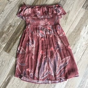 Express Strapless Dress